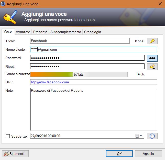 KEEPASS ITALIANO SCARICARE