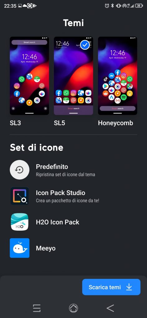 Set di icone SL5